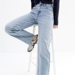 PacSun Stretch Medium Indigo '90s Straight Leg Jeans